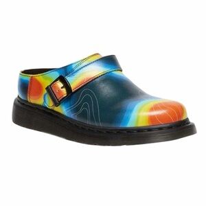 Dr. Martens Isham Genix Nappa Thermal Map Leather Mule‎ - Women's 8 New